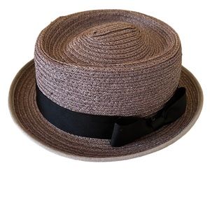 Cubavera Natural Fiber Paper Braid Fedora Hat S/M
